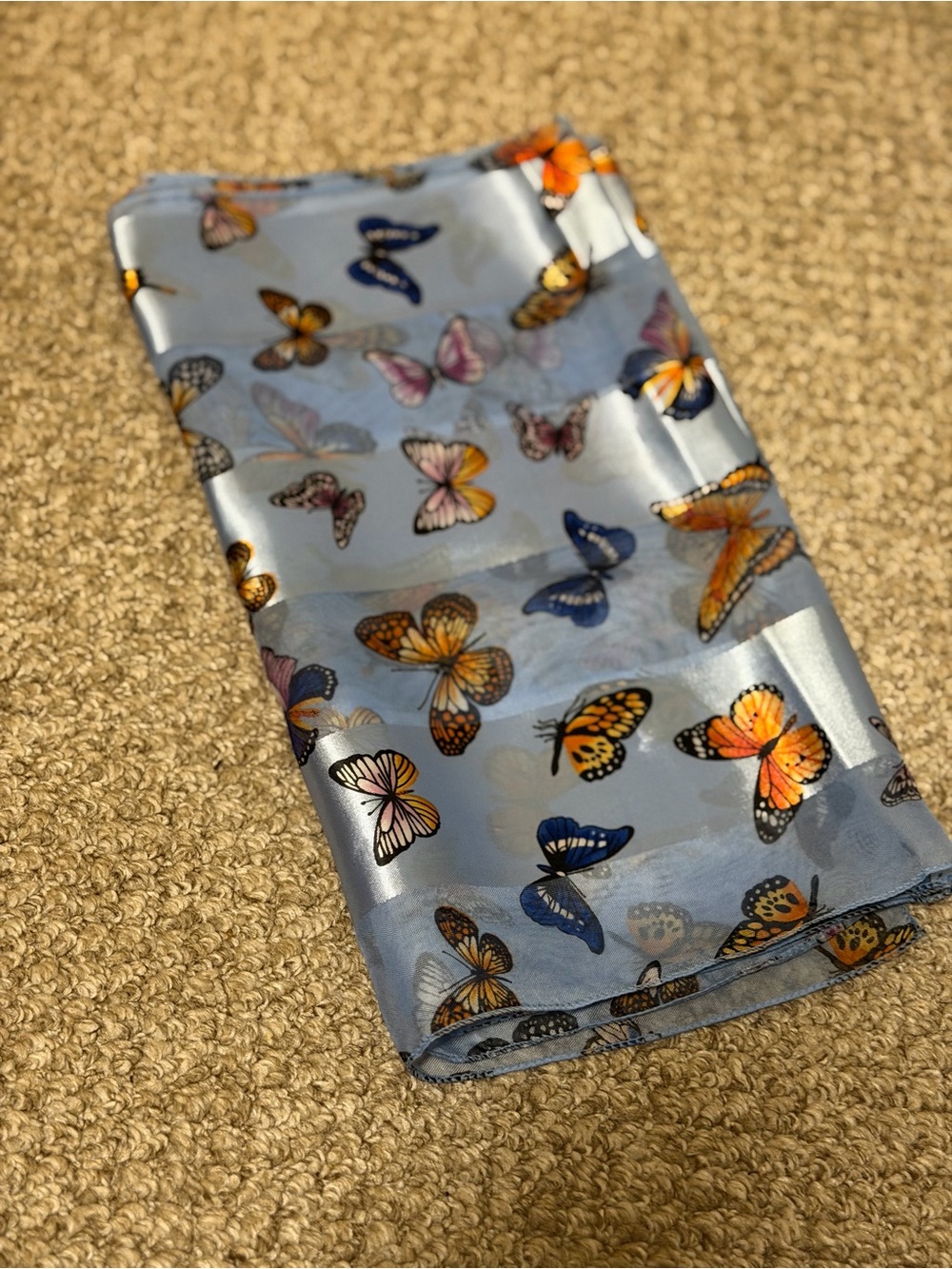 Butterfly Print Scarf